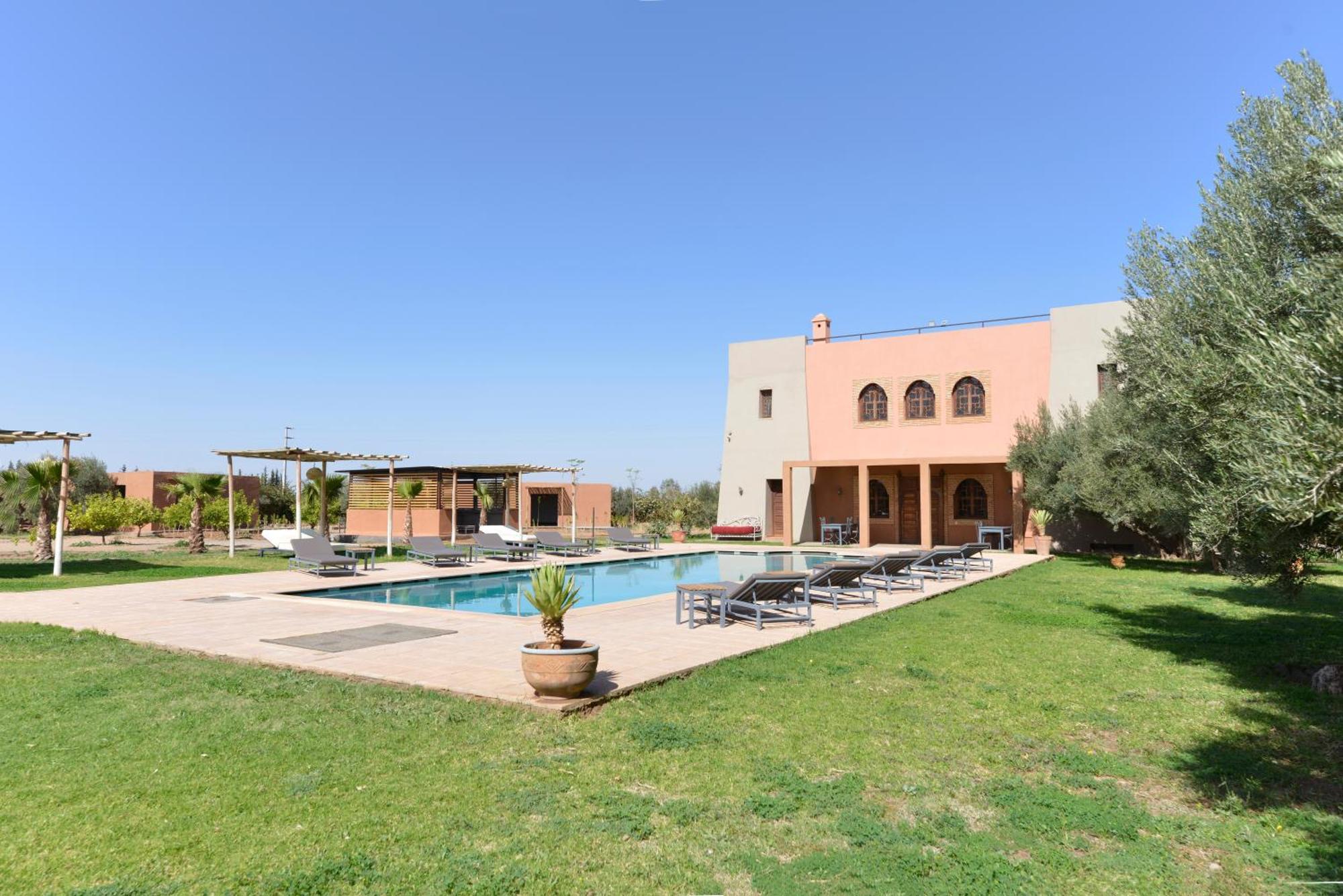 Villa Agora, Villa A La Campagne Proche Marrakech Sidi Abdallah Ghiat Ngoại thất bức ảnh